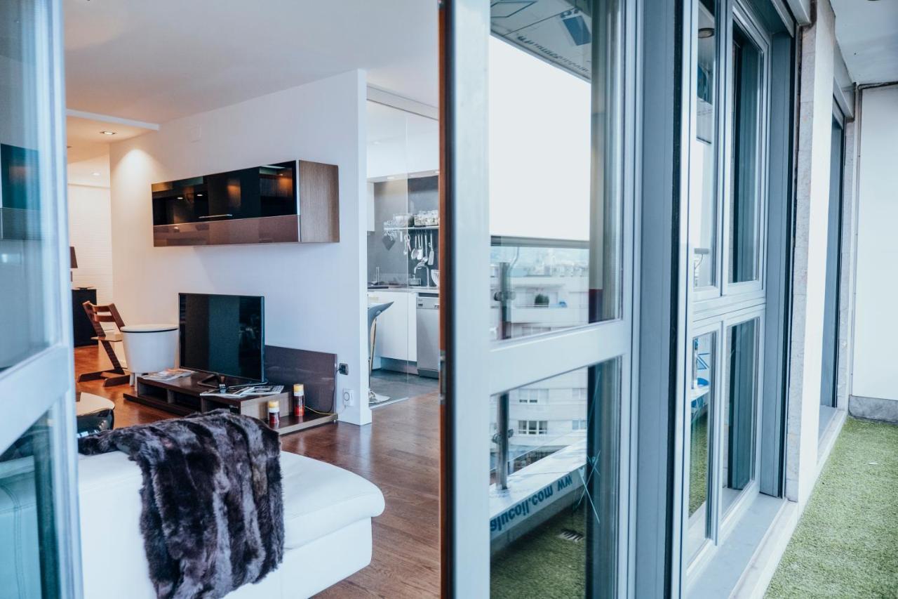 El Sexto De La Playa + Parking Gratis Appartement Gijón Buitenkant foto