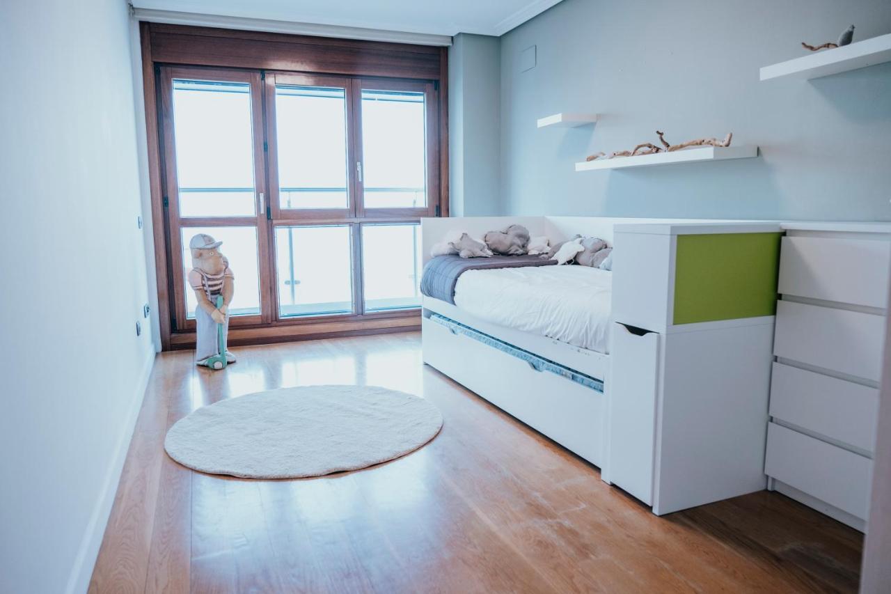 El Sexto De La Playa + Parking Gratis Appartement Gijón Buitenkant foto
